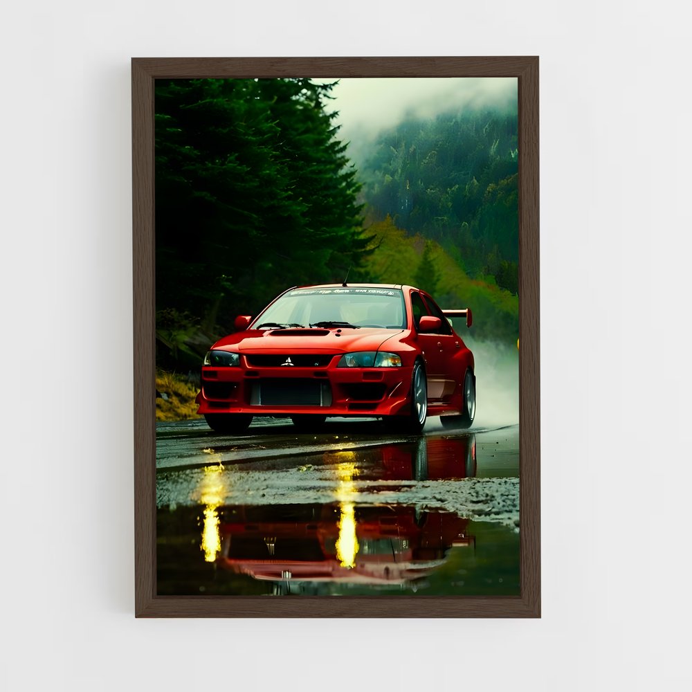 Poster Piste Aquatique – affiche Mitsubishi (vue 5)